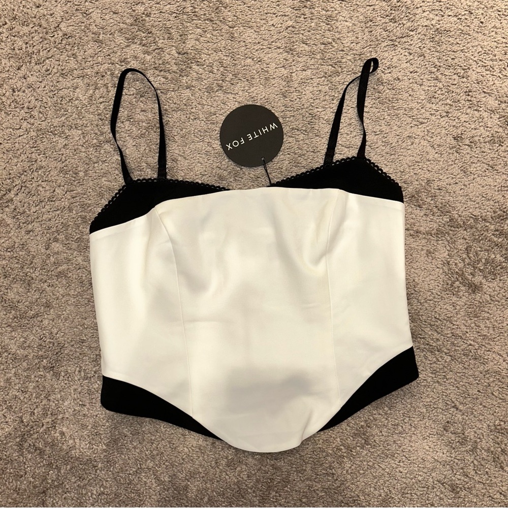 NWT White Fox Boutique Feel The Spark Bustier